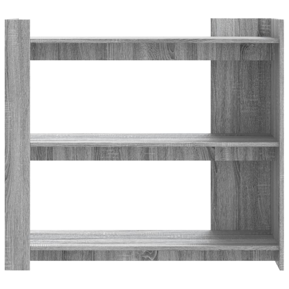 Produktbild för Konsolbord grå sonoma 100x35x90 cm konstruerat trä