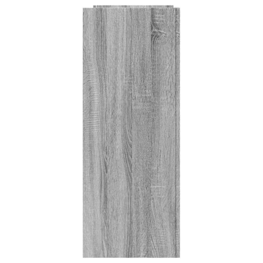 Produktbild för Konsolbord grå sonoma 100x35x90 cm konstruerat trä