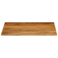 Produktbild för Bordsskiva 110x80x2,5 cm levande kant massivt mangoträ