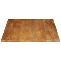 Produktbild för Bordsskiva 110x80x2,5 cm levande kant massivt mangoträ
