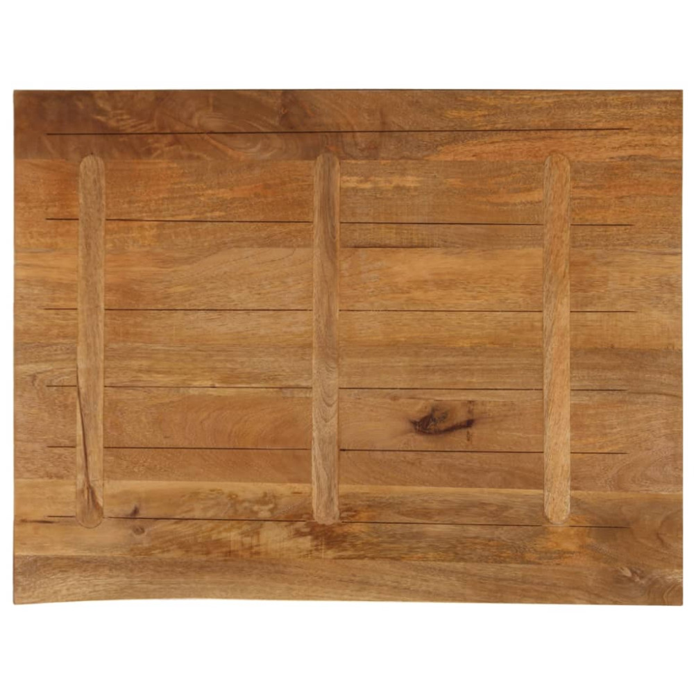 Produktbild för Bordsskiva 110x80x2,5 cm levande kant massivt mangoträ