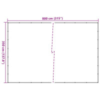 Produktbild för Lastnät grön 3,5x8 m HDPE