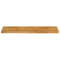 Produktbild för Bordsskiva 100x40x2,5 cm levande kant massivt mangoträ