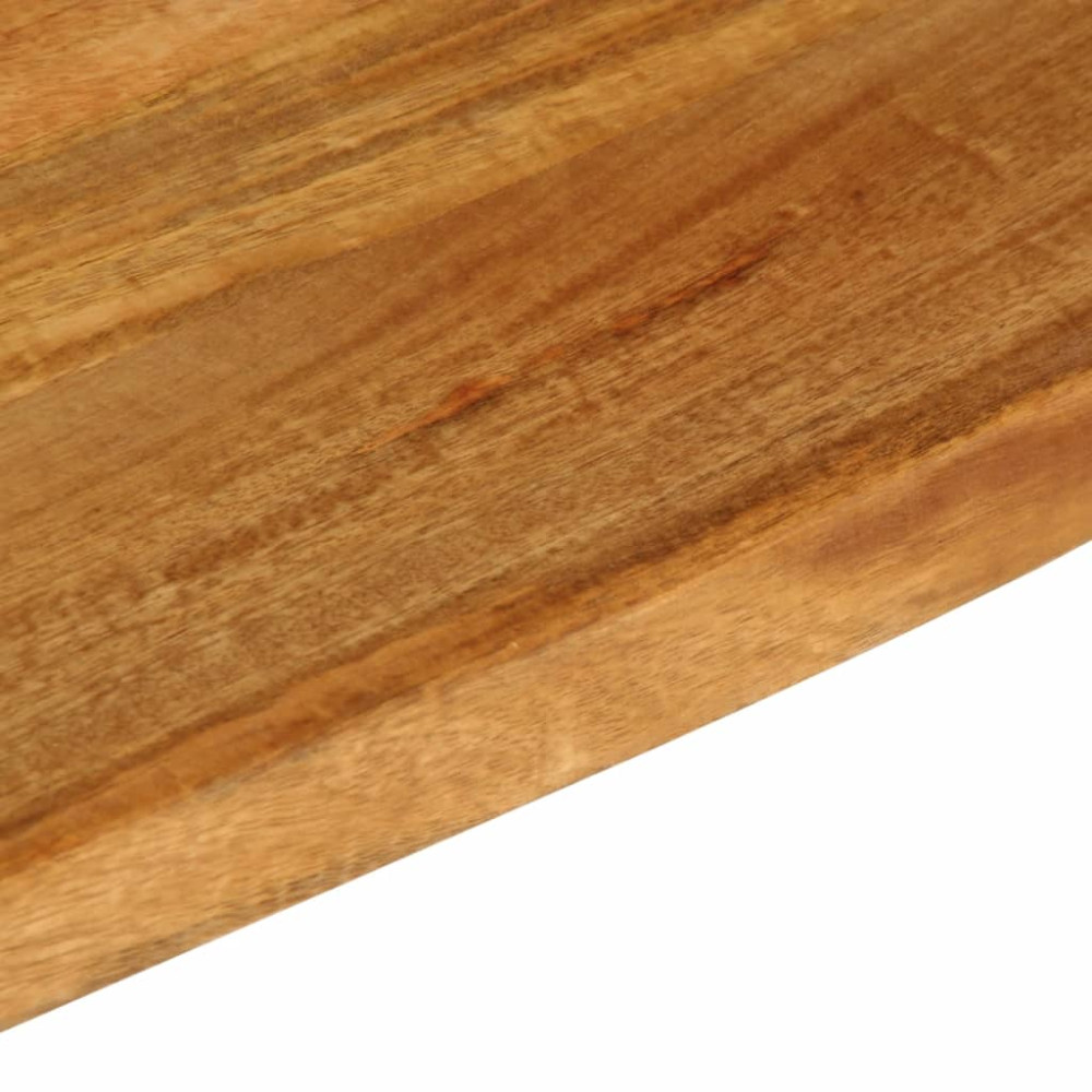 Produktbild för Bordsskiva 100x40x2,5 cm levande kant massivt mangoträ