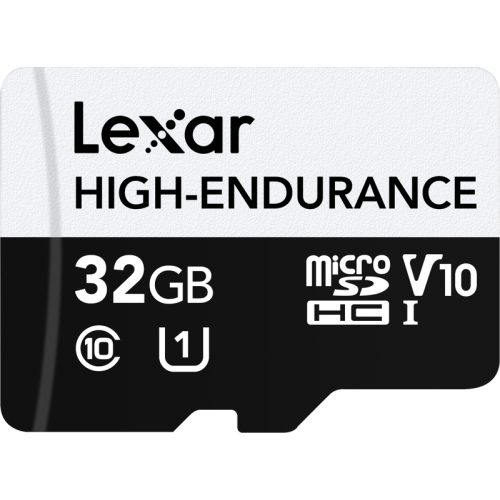 Lexar microSDHC High-Endurance UHS-I/U1/10 R100/W30 (V10) 32GB