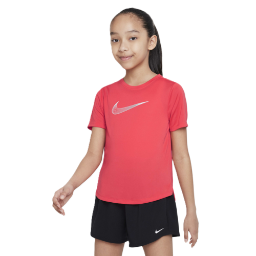 Nike NIKE driFit One Tee Pink Girls Jr