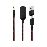 Produktbild för HyperX Cloud 3 - headset - USB, 3,5 mm kontakt