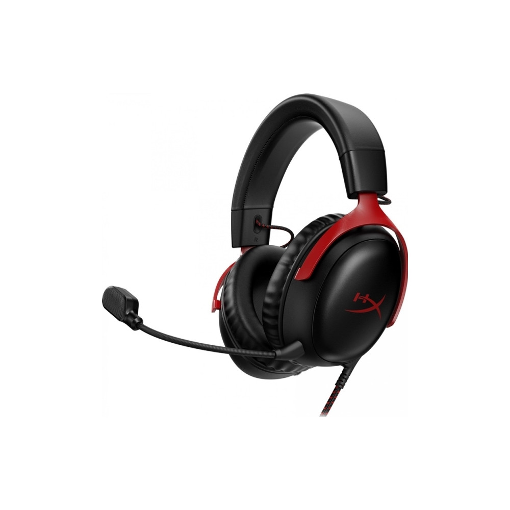 Produktbild för HyperX Cloud 3 - headset - USB, 3,5 mm kontakt