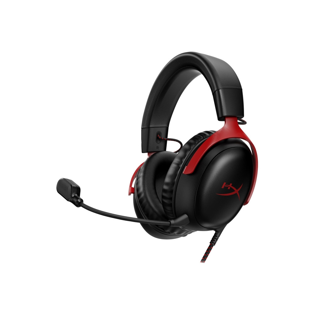 Produktbild för HyperX Cloud 3 - headset - USB, 3,5 mm kontakt