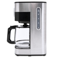 Produktbild för Kaffebryggare Digital 12-koppar/1,5L KB400 Rostfri