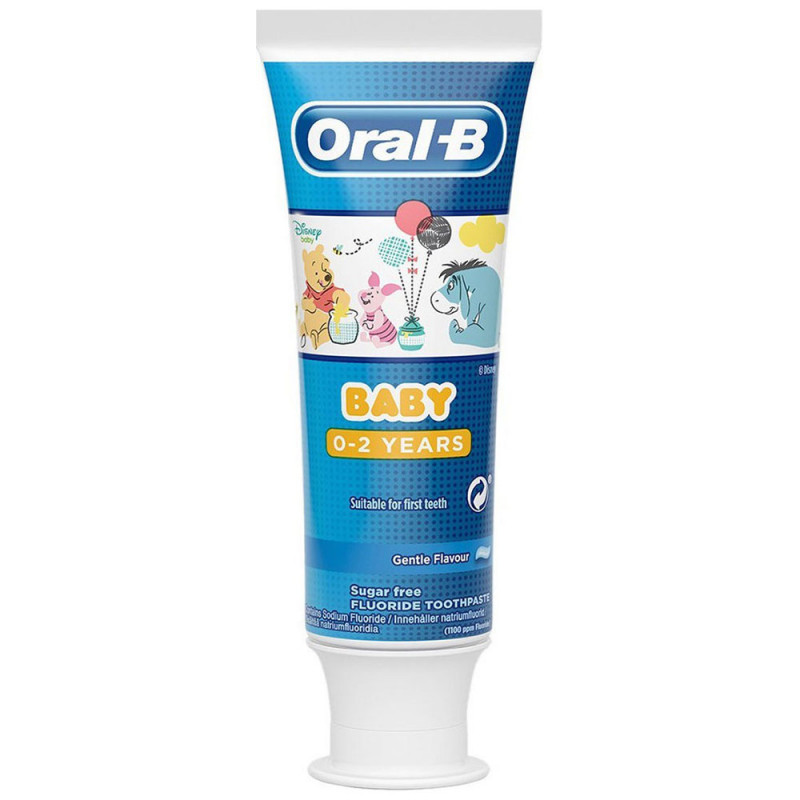 Produktbild för Tandkräm Baby 0-2