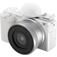 Produktbild för SmallRig 4734 Cold Shoe Adapter with Furry Windscreen for Sony ZV series cameras (white)