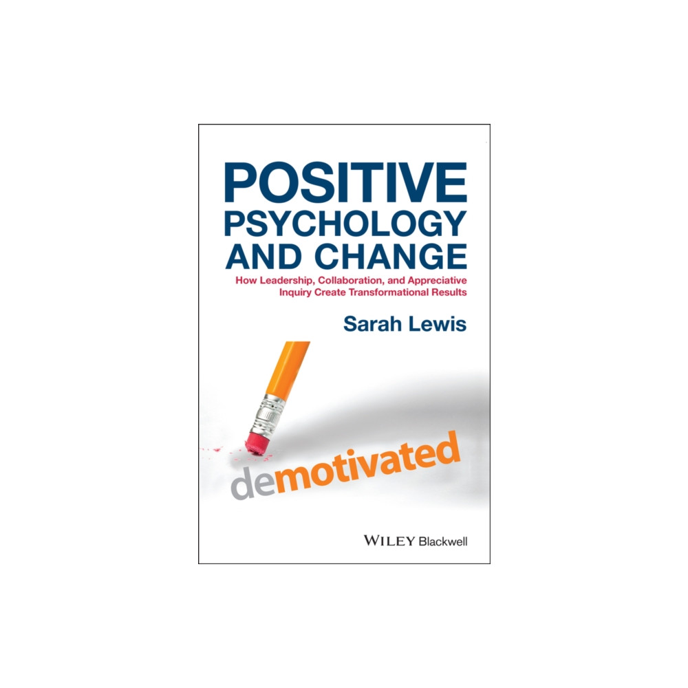 Produktbild för Positive Psychology and Change (inbunden, eng)