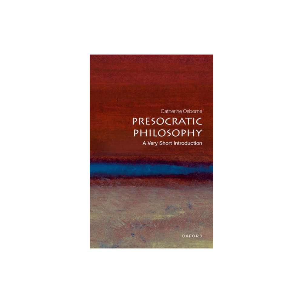 Produktbild för Presocratic Philosophy (häftad, eng)