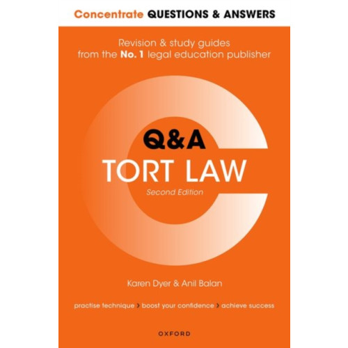 Oxford University Press Concentrate Questions and Answers Tort Law (häftad, eng)