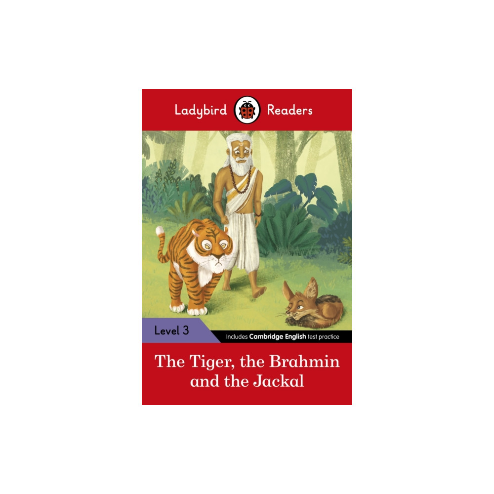 Produktbild för Ladybird Readers Level 3 - Tales from India - The Tiger, The Brahmin and the Jackal (ELT Graded Reader) (häftad, eng)