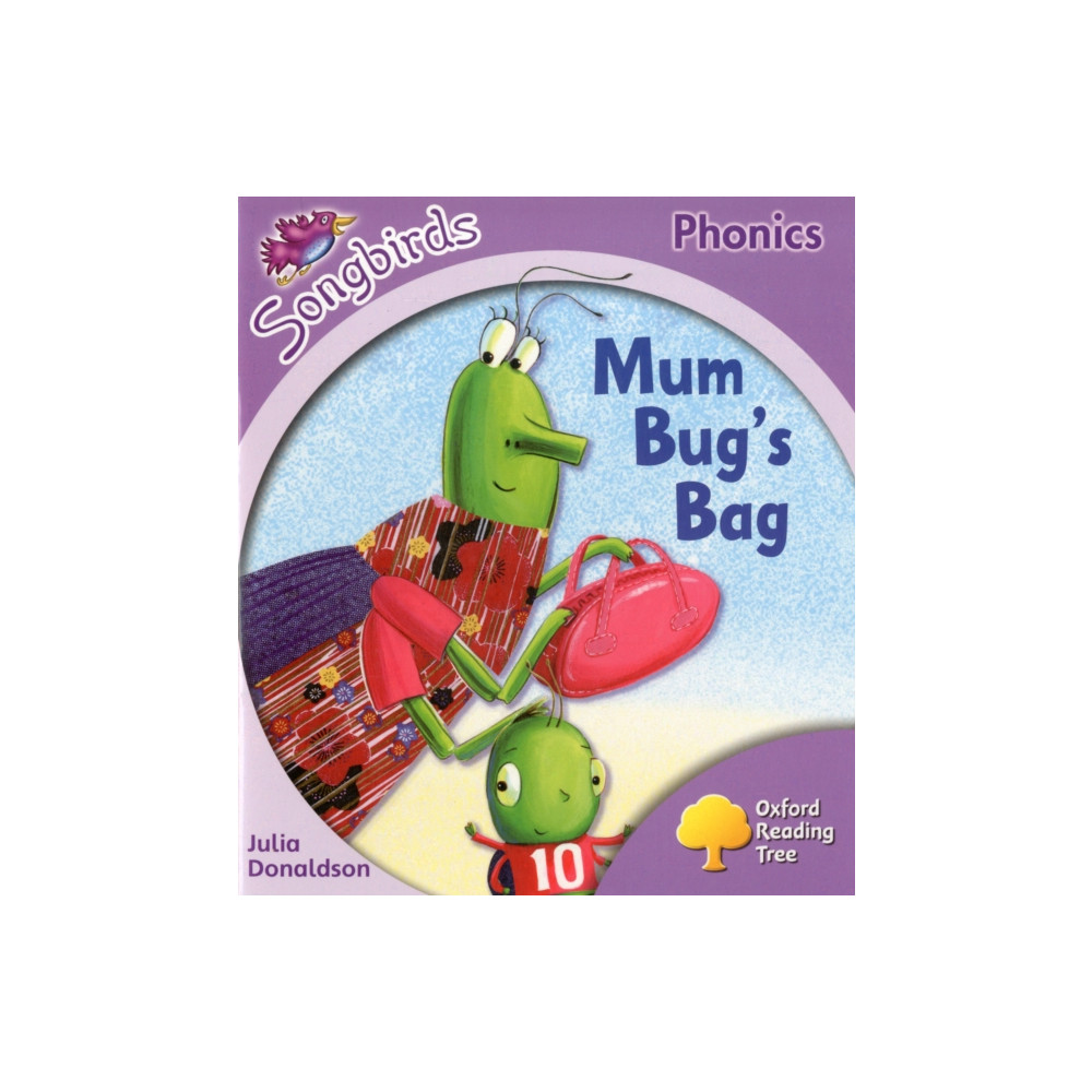 Produktbild för Oxford Reading Tree Songbirds Phonics: Level 1+: Mum Bug's Bag (häftad, eng)