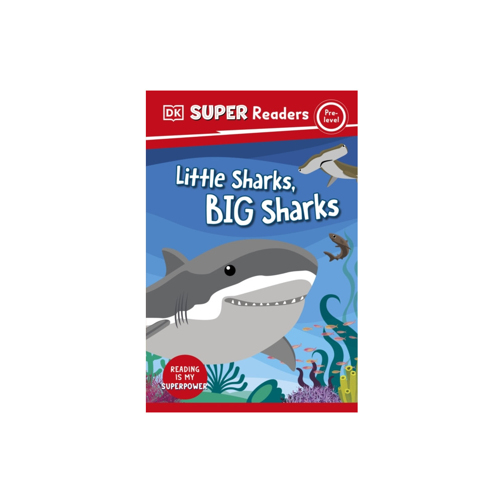 Produktbild för DK Super Readers Pre-Level Little Sharks Big Sharks (häftad, eng)