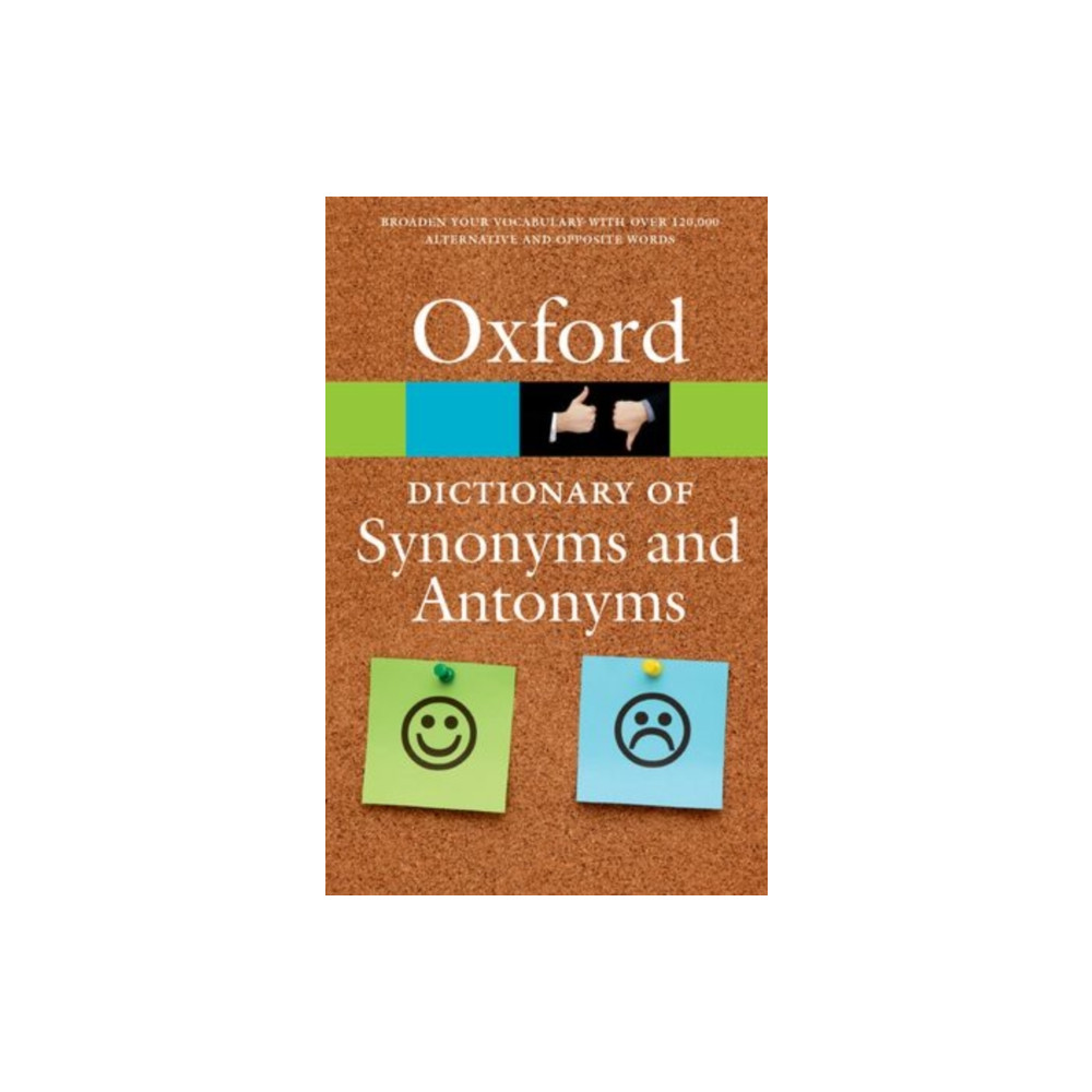 Produktbild för The Oxford Dictionary of Synonyms and Antonyms (häftad, eng)