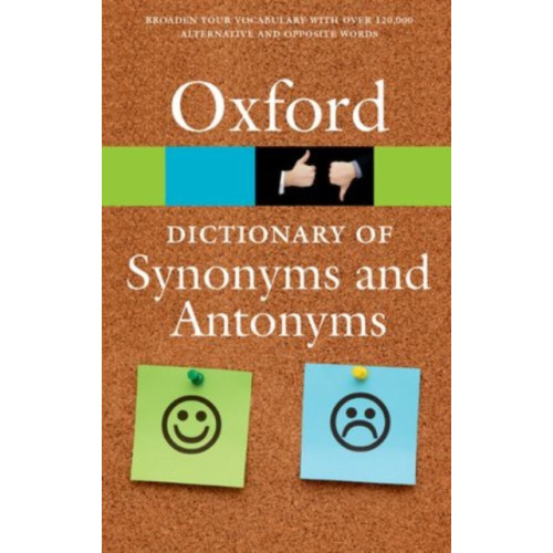 Oxford University Press The Oxford Dictionary of Synonyms and Antonyms (häftad, eng)