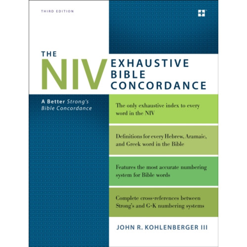 Zondervan The NIV Exhaustive Bible Concordance, Third Edition (inbunden, eng)