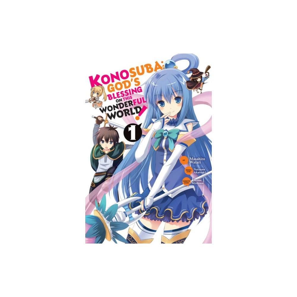 Produktbild för Konosuba: God's Blessing on This Wonderful World!, Vol. 1 (Manga) (häftad, eng)