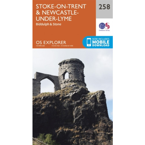 Ordnance Survey Stoke-On-Trent and Newcastle Under Lyme