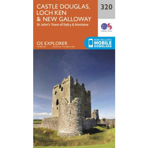 Ordnance Survey Castle Douglas, Loch Ken and New Galloway