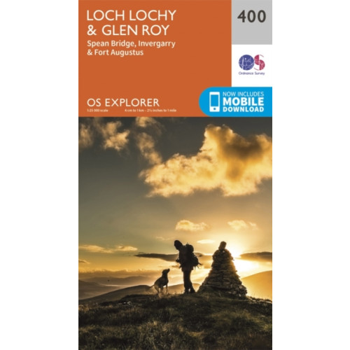 Ordnance Survey Loch Lochy and Glen Roy - Spean Bridge, Invergarry and Fort Augustus