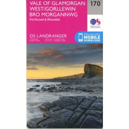 Ordnance Survey Vale of Glamorgan, Rhondda & Porthcawl