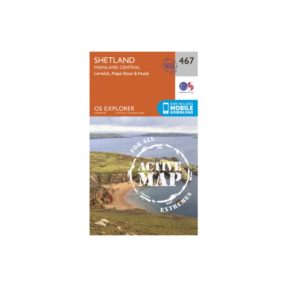 Produktbild för Shetland - Mainland Central