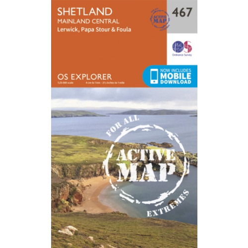 Ordnance Survey Shetland - Mainland Central