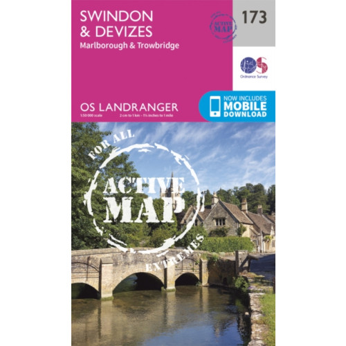 Ordnance Survey Swindon, Devizes, Marlborough & Trowbridge