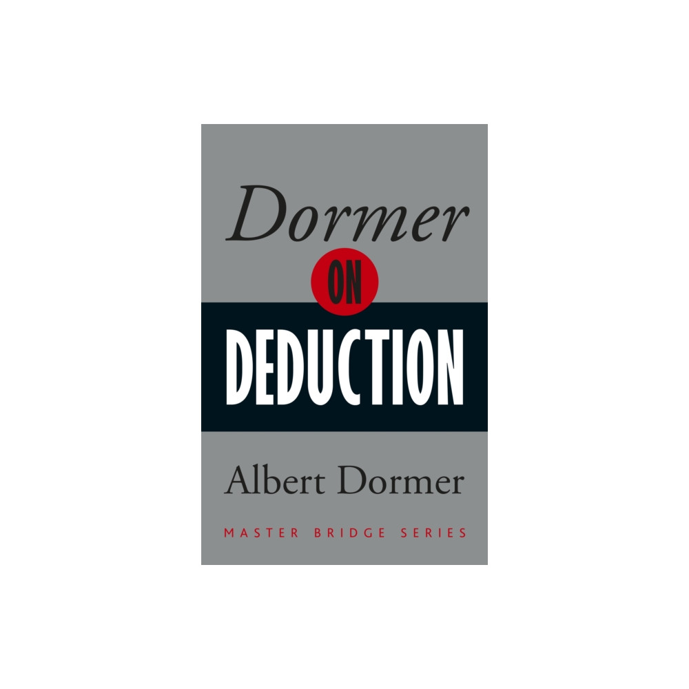 Produktbild för Dormer on Deduction (häftad, eng)