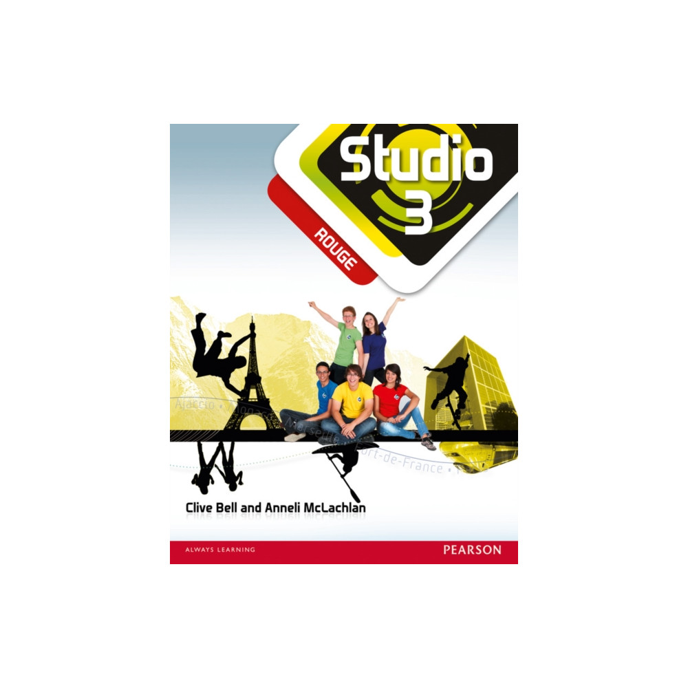 Produktbild för Studio 3 rouge Pupil Book (11-14 French) (häftad, eng)