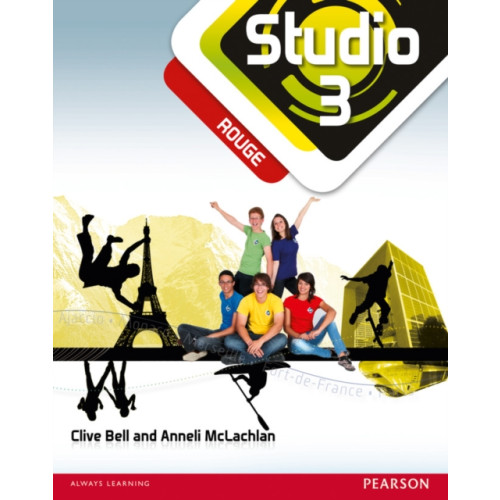 Pearson Education Limited Studio 3 rouge Pupil Book (11-14 French) (häftad, eng)