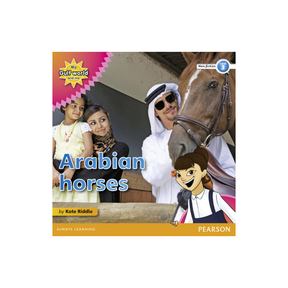 Produktbild för My Gulf World and Me Level 3 non-fiction reader: Arabian horses (häftad, eng)
