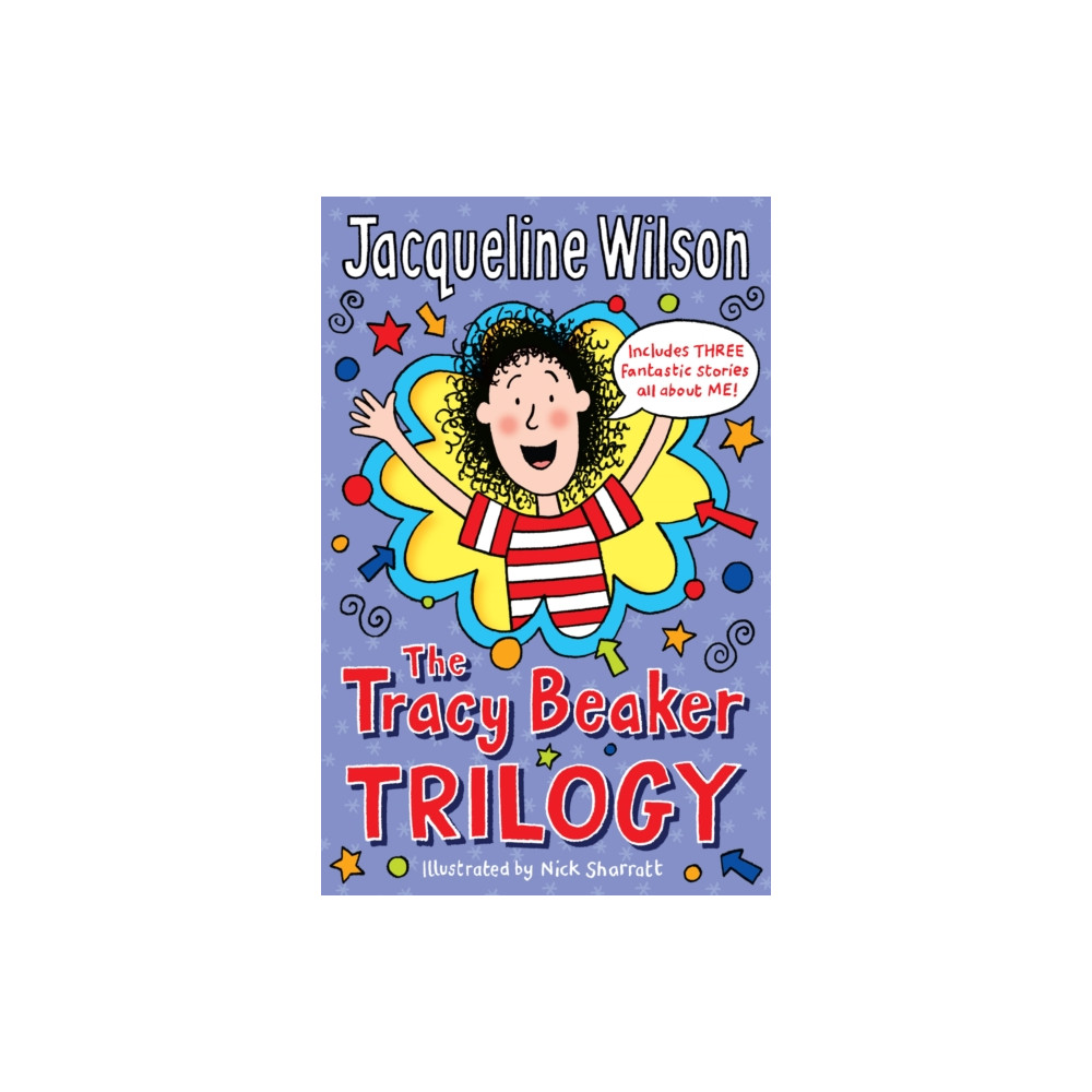 Produktbild för The Tracy Beaker Trilogy (häftad, eng)