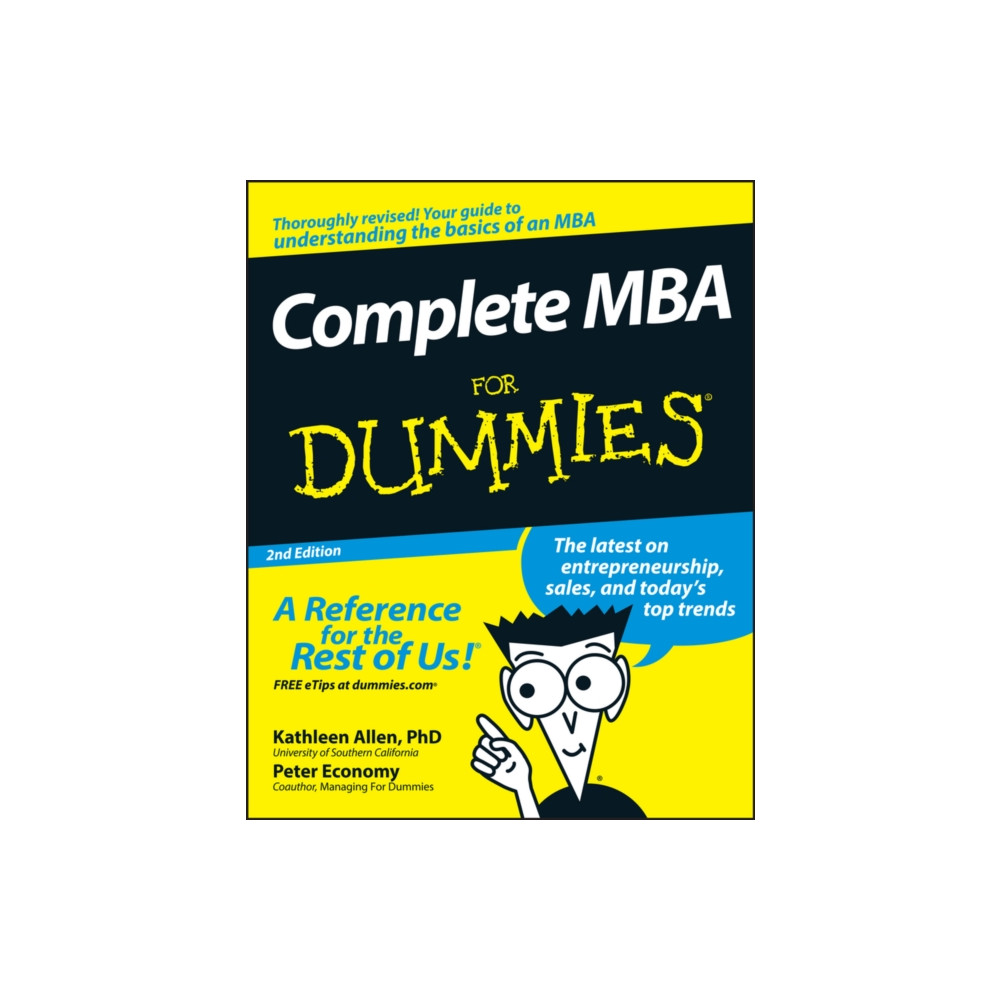 Produktbild för Complete MBA For Dummies (häftad, eng)