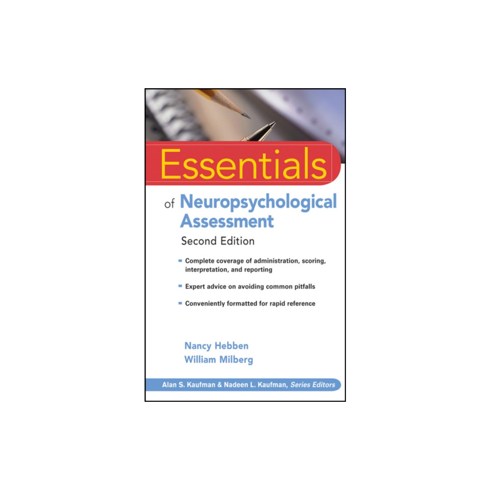 Produktbild för Essentials of Neuropsychological Assessment (häftad, eng)