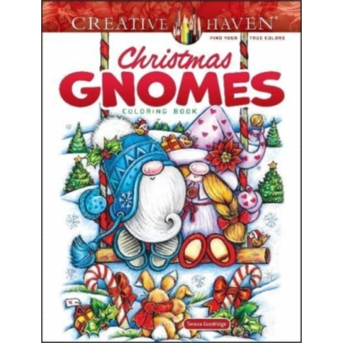 Dover publications inc. Creative Haven Christmas Gnomes Coloring Book (häftad, eng)