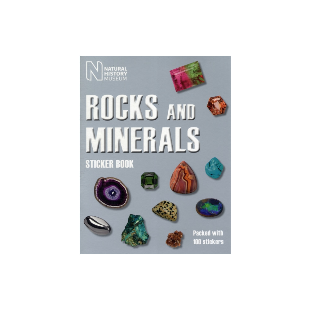 Produktbild för Rocks and Minerals Sticker Book (häftad, eng)