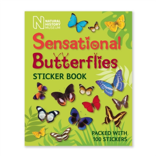 The Natural History Museum Sensational Butterflies Sticker Book (häftad, eng)