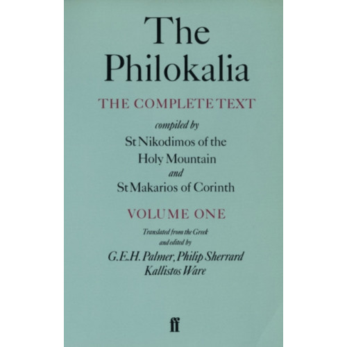 Faber & Faber The Philokalia Vol 1 (häftad, eng)