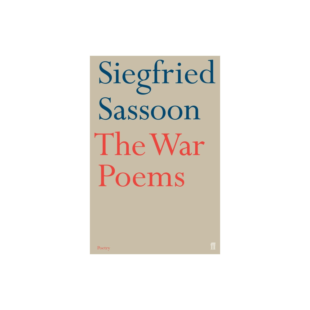 Produktbild för The War Poems (häftad, eng)