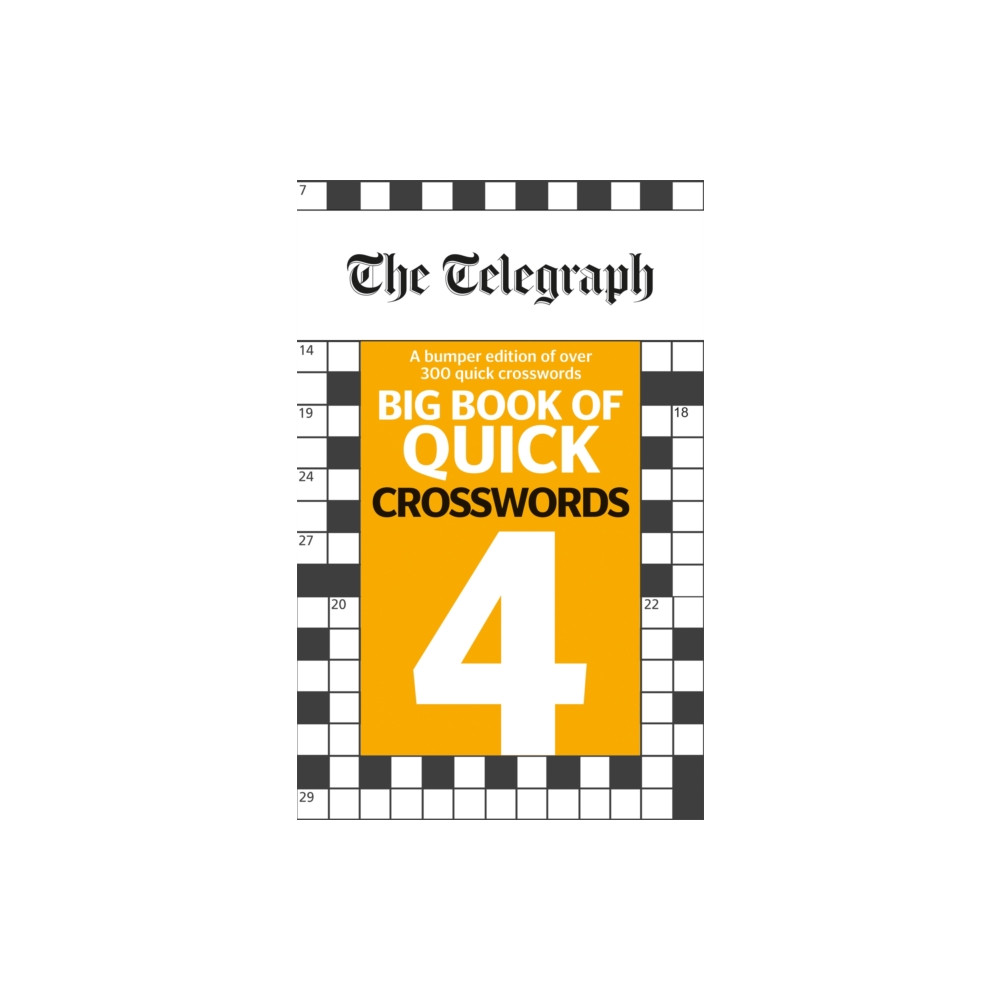 Produktbild för The Telegraph Big Book of Quick Crosswords 4 (häftad, eng)