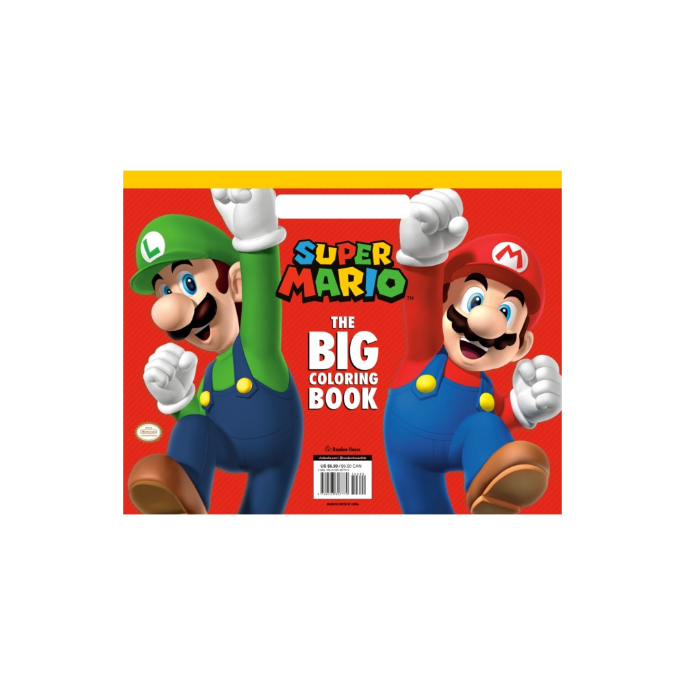 Produktbild för Super Mario: The Big Coloring Book (Nintendo®) (häftad, eng)