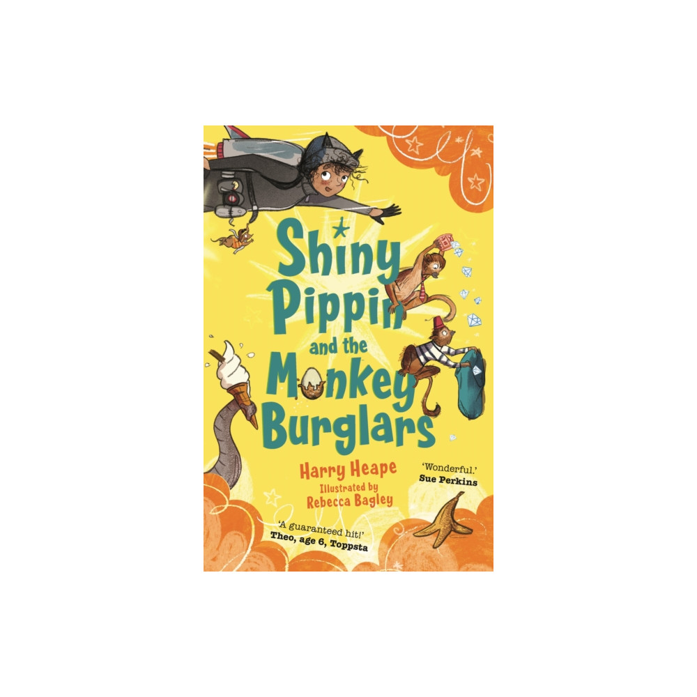 Produktbild för Shiny Pippin and the Monkey Burglars (häftad, eng)