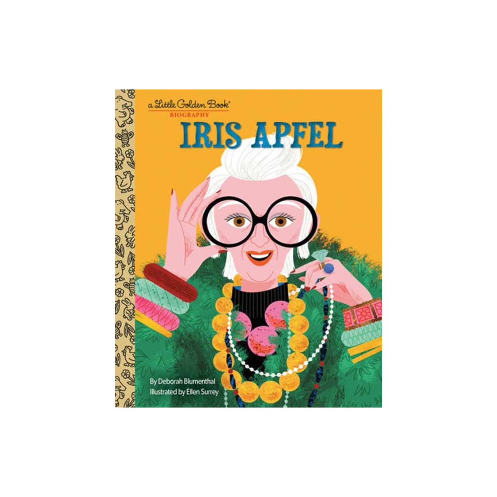 Produktbild för Iris Apfel: A Little Golden Book Biography (inbunden, eng)
