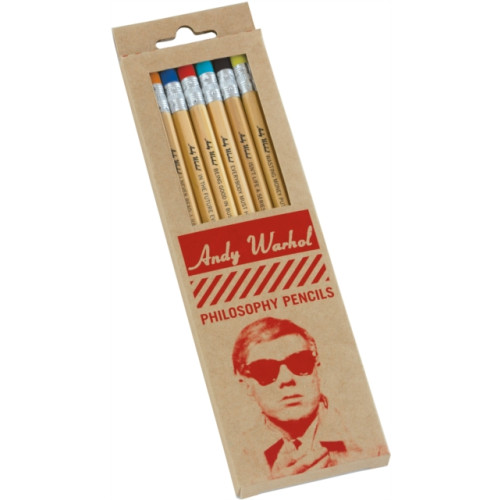 Galison Warhol Philosophy Pencil Set